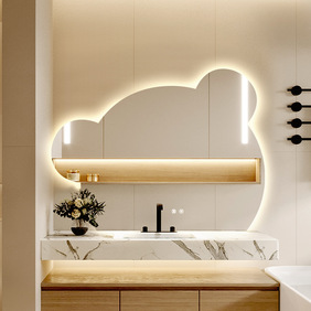 Мече LED огледало за баня с нагревател против изпотяване 75 и 95см